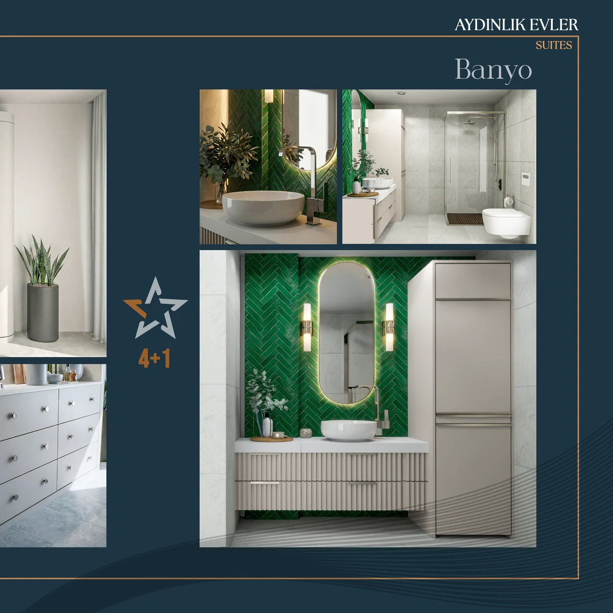 4+1 dubleks · Mutfak ve banyo · sayfa 42